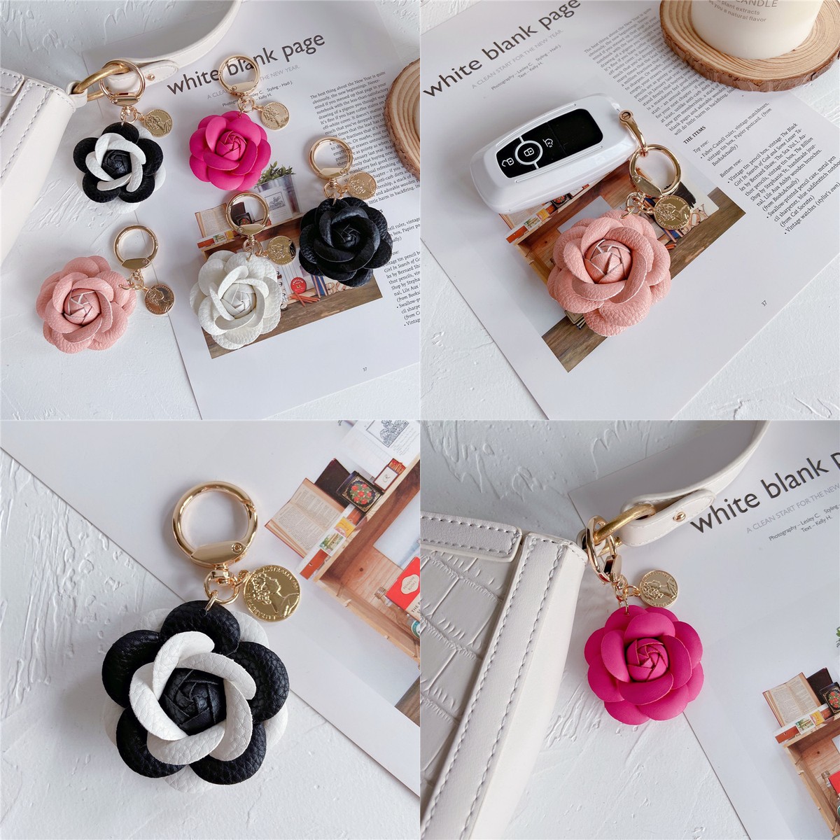 Women Bags Chanel - سلسلة مفاتيح أنيقة لشانيل - حلقة