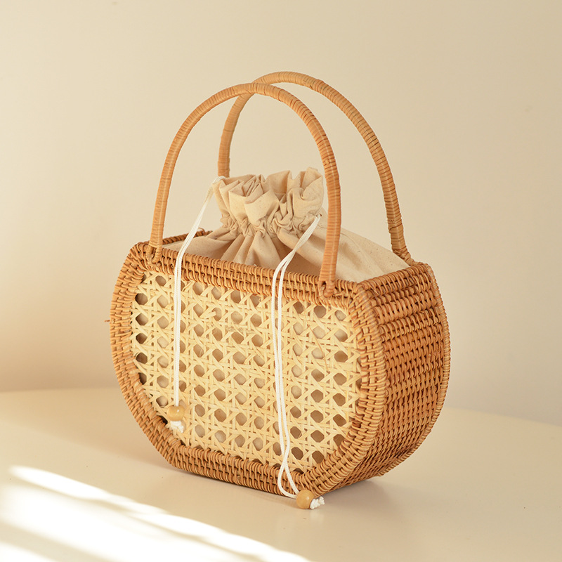 Women Bags Vietnam - 2025 فيتنام النقي اليدوية نزهة سلة