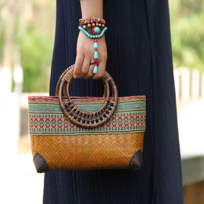 Women Bags Vietnam - حقيبة يد يابانية تقليدية مصنوعة يدويًا