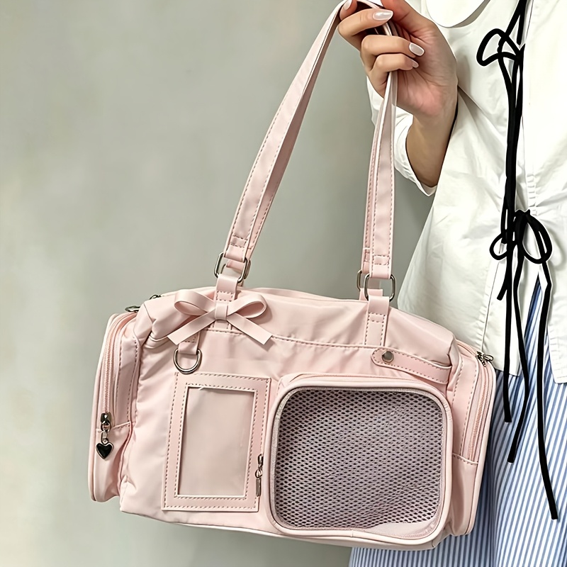 Women Handheld Bags - حقيبة كتف نسائية كبيرة وعصرية بتصميم