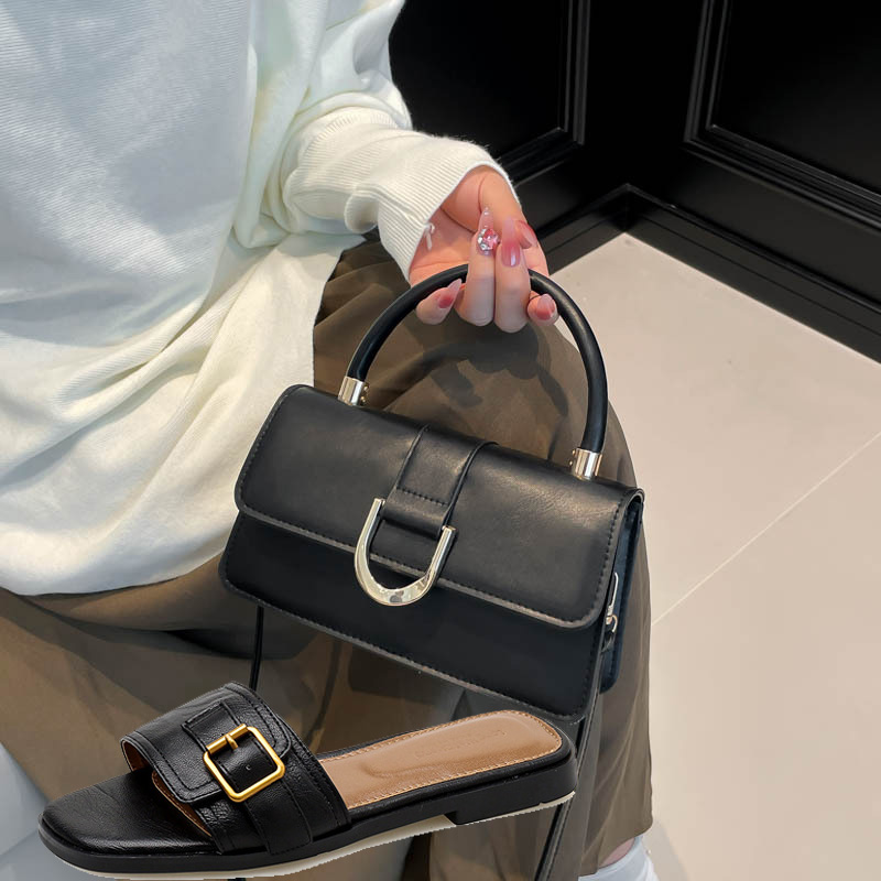 Women'S Retro Bags - صنادل وشباشب نسائية صيفية جديدة بتصميم