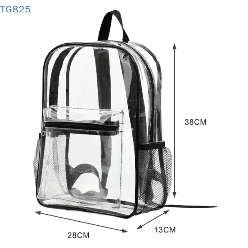 Women Bags Waterproof - 【AN】【AN】حقيبة ظهر شفافة من مادة PVC