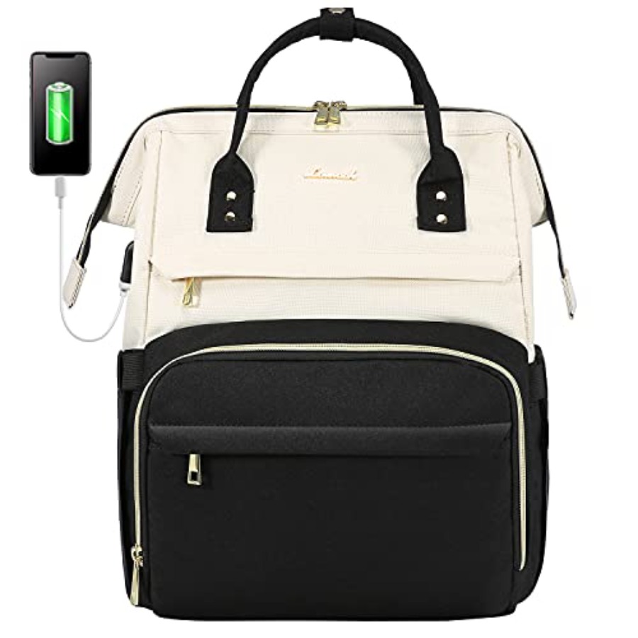 Women Bags Leather - حقيبة ظهر للكمبيوتر المحمول للنساء، حقيبة