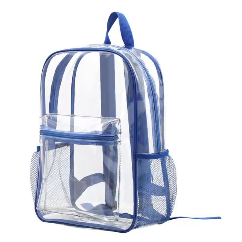 Women Bags Waterproof - حقيبة ظهر شفافة للسفر، سعة كبيرة،