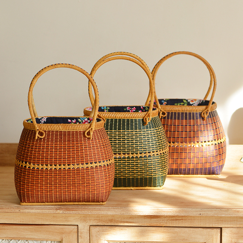 Women Bags Vietnam - فيتنام سلة اليدوية الغريبة تخزين نزهة