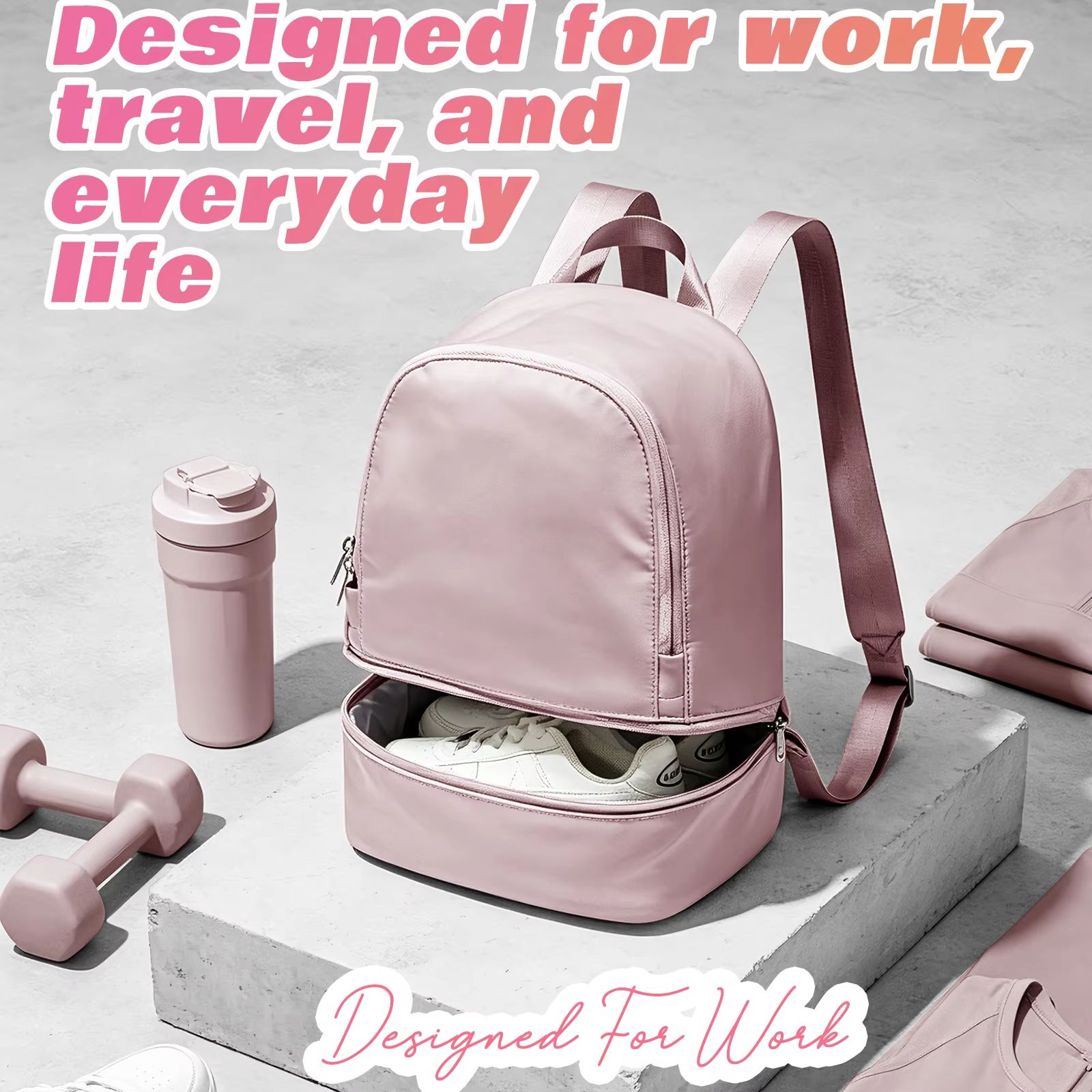 Women Bags Waterproof - حقيبة للنساء، حقيبة ظهر رياضية صغيرة