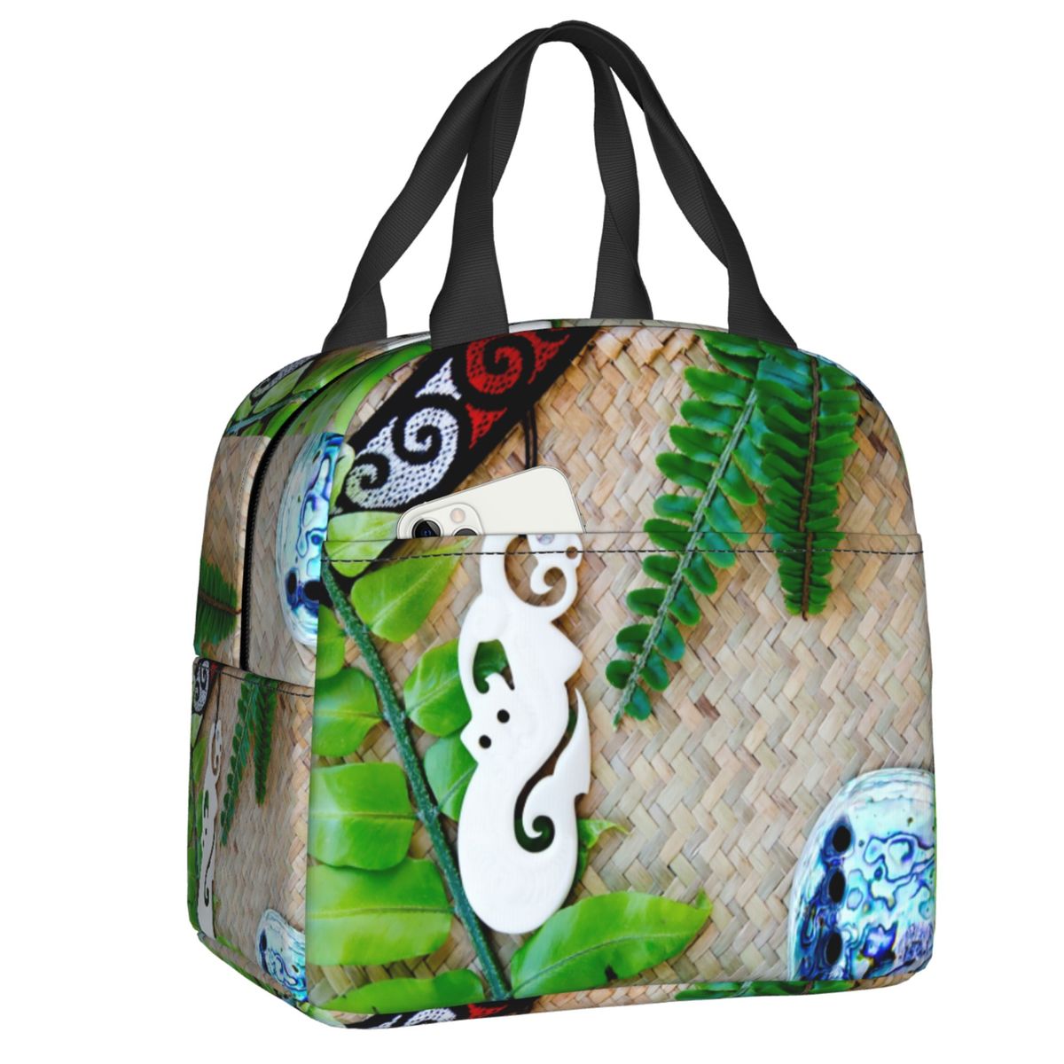 Women Bags Nz - حقيبة غداء مخصصة بموضوع NZ Maoris