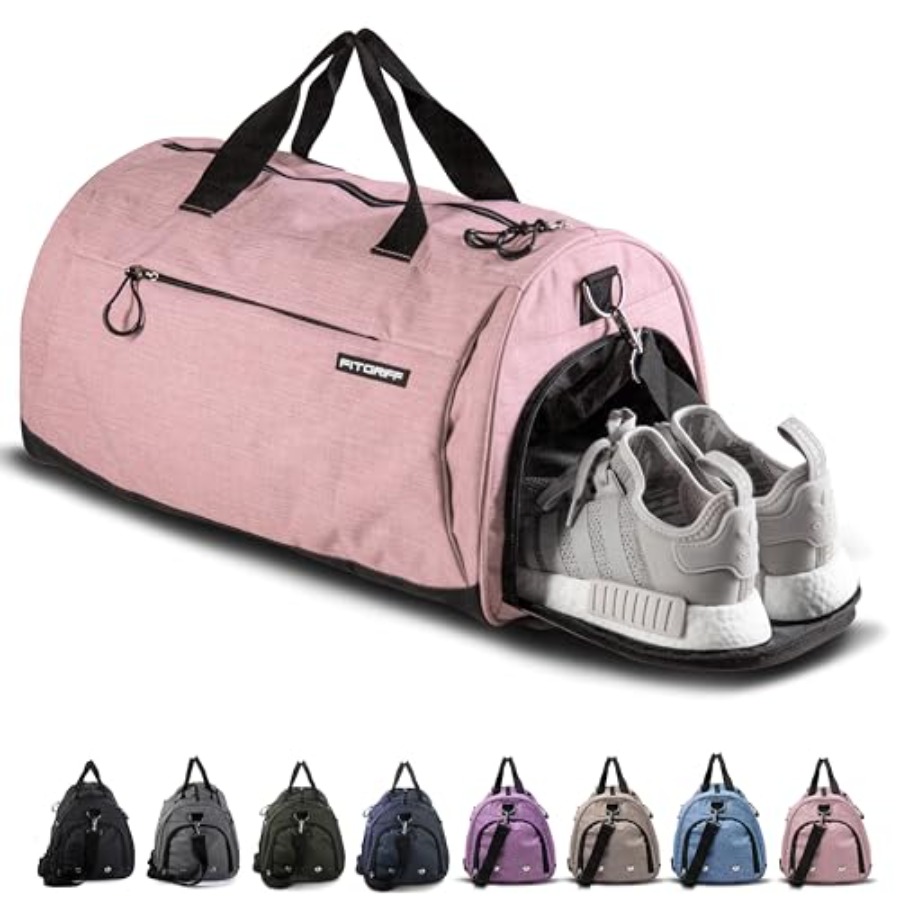 Women Bags Leather - ® حقيبة رياضية للرجال والنساء مع