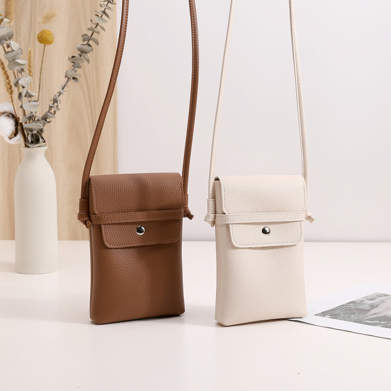 Women Bags Leather - حقيبة هاتف صغيرة للنساء 2026، حقيبة