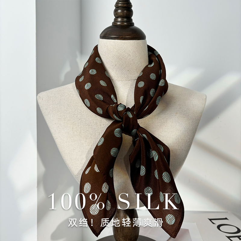 وشاح حرير التوت 100% بنقاط الب - مراجعة Women'S Retro Bags وسعره