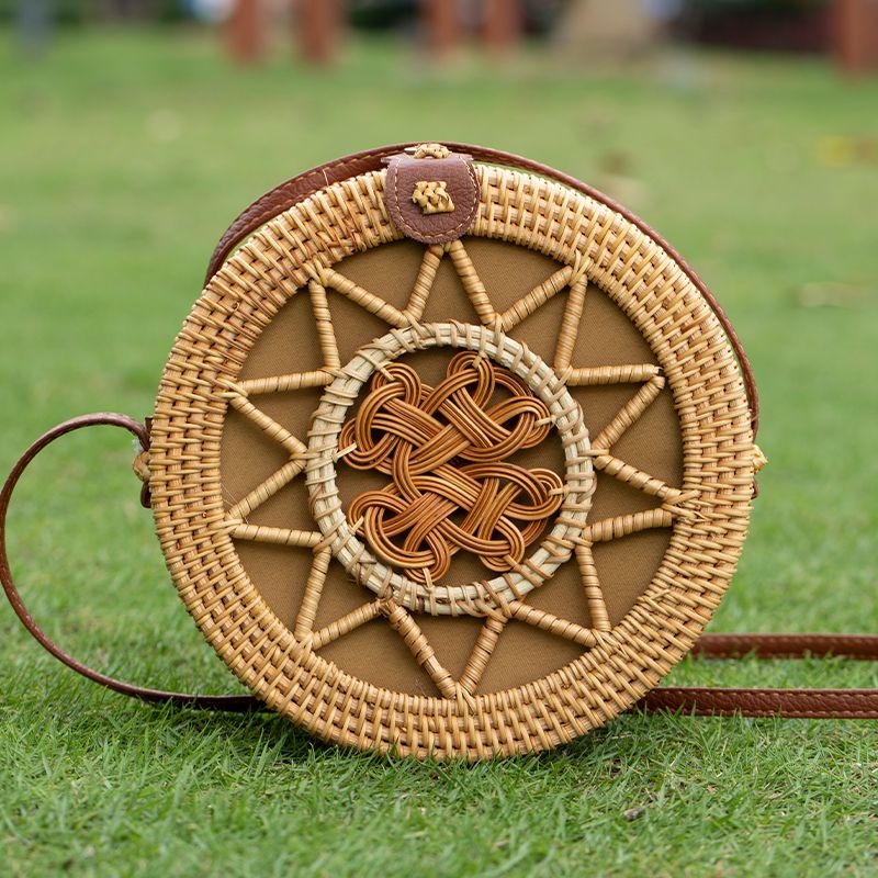 فيتنام اليدوية الروطان حقيبة س - مراجعة Women Bags Vietnam وسعره