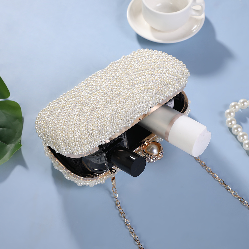 حقيبة يد نسائية بسيطة مزينة با - مراجعة Women Handheld Bags وسعره