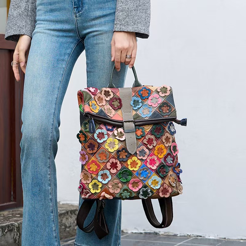 حقيبة ظهر نسائية كلاسيكية من ا - مراجعة Women Bags Leather وسعره