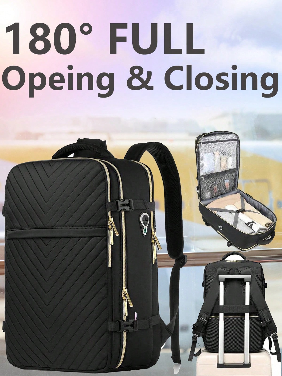 حقيبة ظهر كبيرة للسفر - معتمدة - مراجعة Women Bags Waterproof وسعره