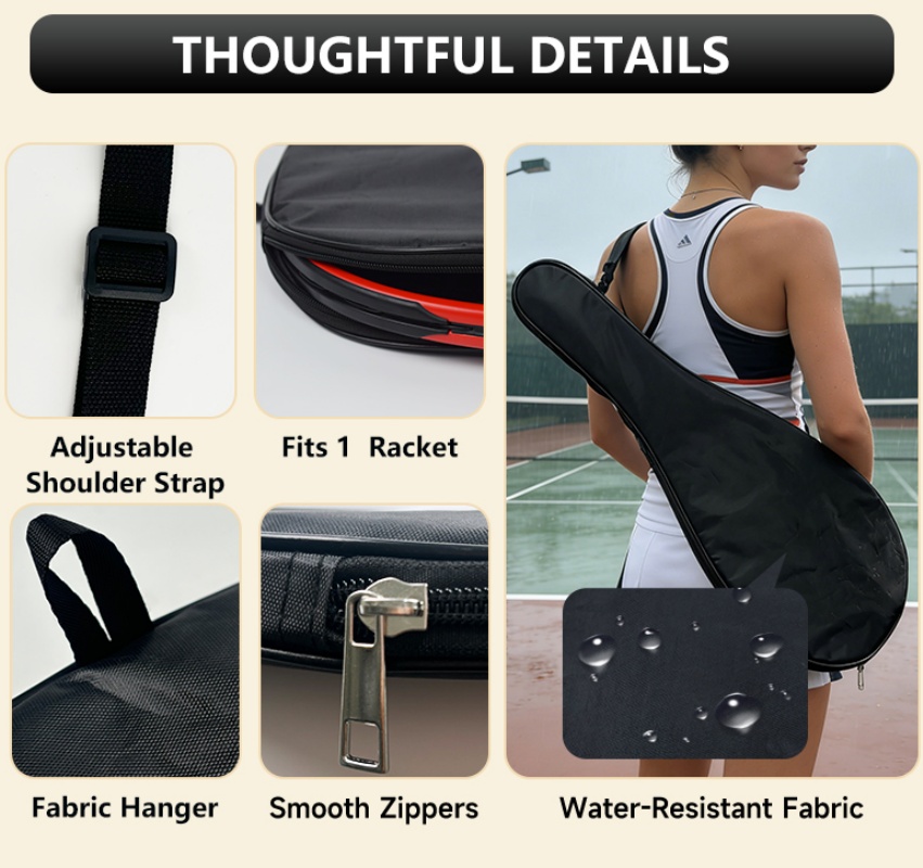 غطاء مضرب التنس المحمول حزمة و - مراجعة Women Bags Waterproof وسعره
