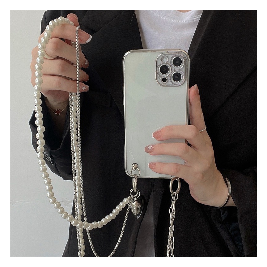 طويل لؤلؤة الهاتف الحبل اليدوي - مراجعة Women Bags Handmade وسعره