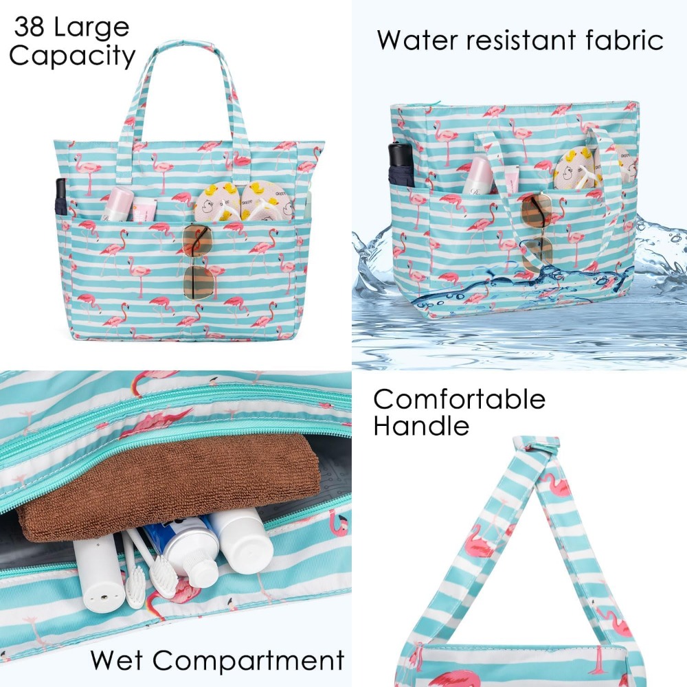 حقائب شاطئية للنساء مقاومة للم - مراجعة Women Bags Waterproof وسعره
