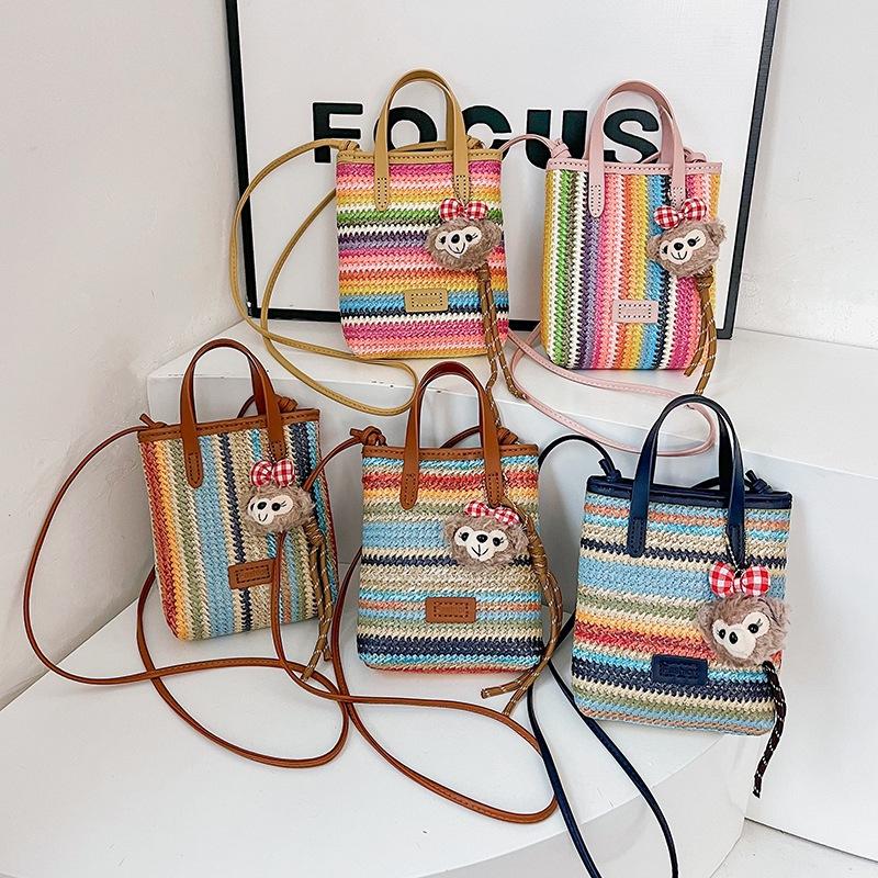 حقيبة محبوكة يدويًا - طقم للمب - مراجعة Women'S Retro Bags وسعره