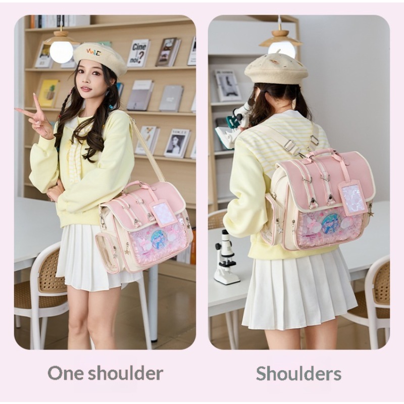 حقيبة مدرسية يابانية للبنات، ح - مراجعة Women Handheld Bags وسعره