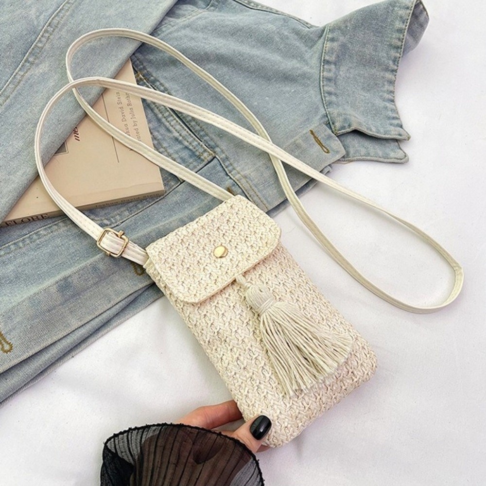 حقيبة يد نسائية محمولة منسوجة  - مراجعة Women Bags Handmade وسعره
