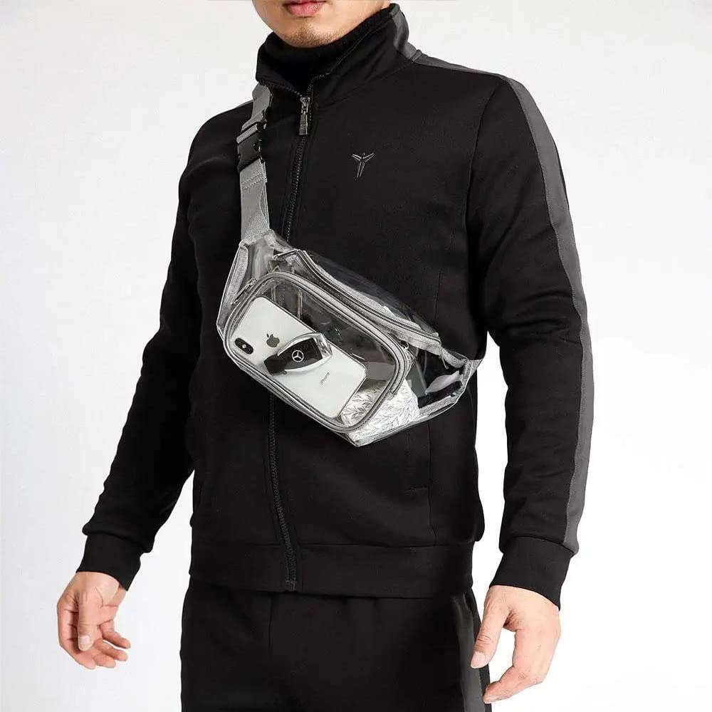 حقيبة خصر شفافة من البولي فيني - مراجعة Women Bags Waterproof وسعره
