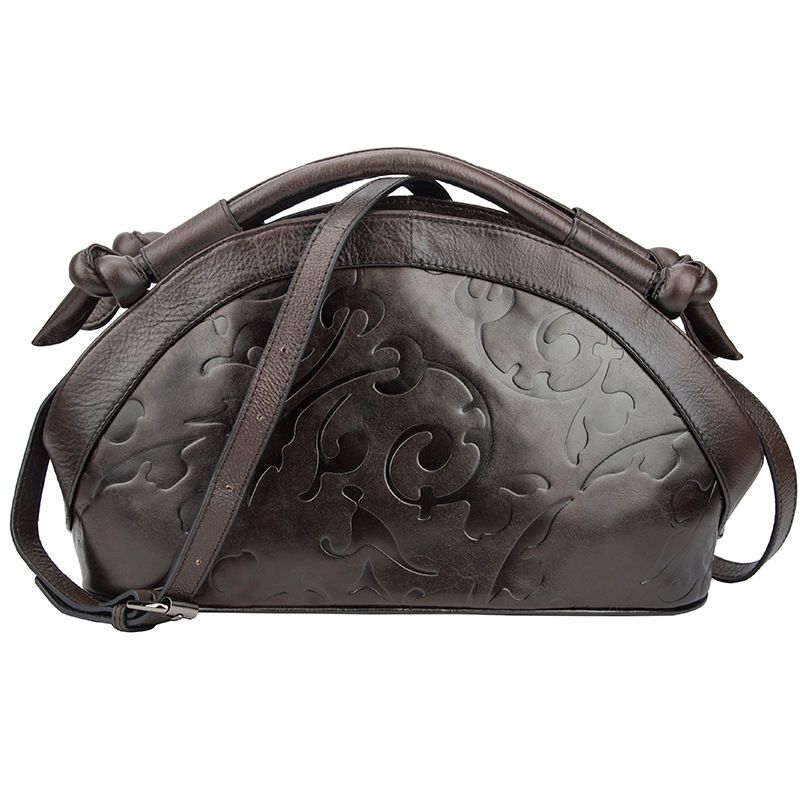 حقيبة جلد بقر طبيعي فاخرة بتصم - مراجعة Women Handheld Bags وسعره